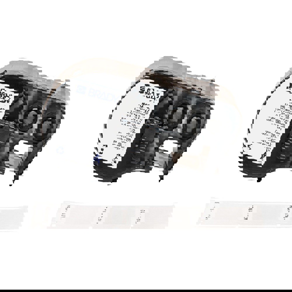 Labels, Ribbons & Tapes; Application: Self-Laminating Labels ; Type: Self-Laminating Labels ; Color Family: White ; Color: Black on White, Clear ; Number Of Labels Per Roll: 180 ; For Use With: BMP41; BMP51; BMP53; M511